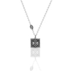 Because You Are Who You Are Double Sided Necklace