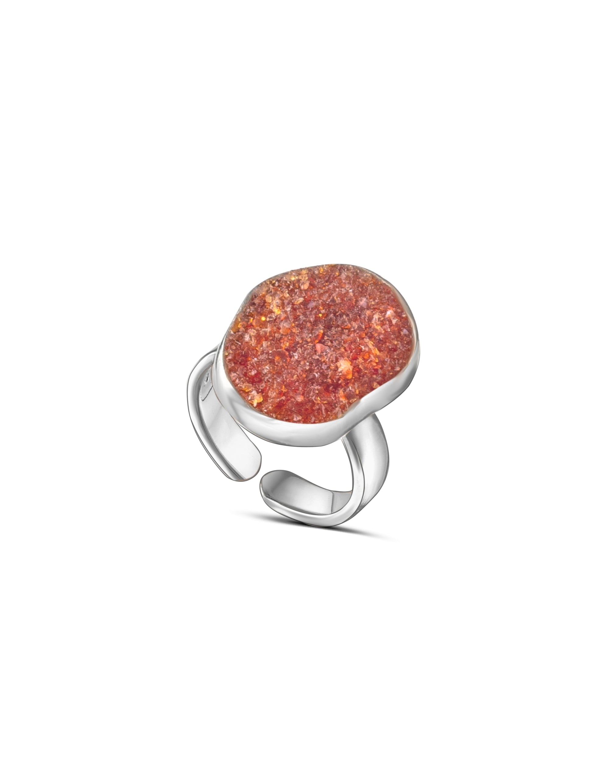 Pravus crushed stone ring