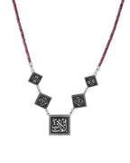 Because You Are Who You Are Necklace Ruby