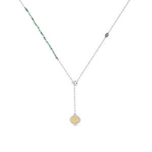 18K My Being Double Sided Beads Necklace - Turquoise